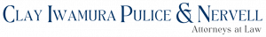 Logo for Clay Iwamura Pulice & Nervell Attorneys at Law, A Law Corporation